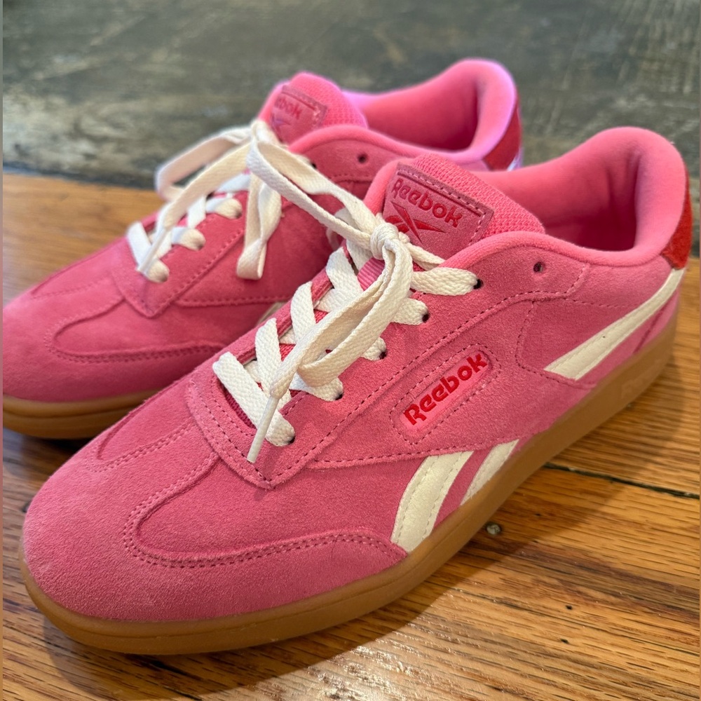 Reebok Women’s Sneakers in Pink and White